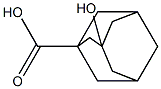 1-carboxy-3-hydroxyadamantane 结构式
