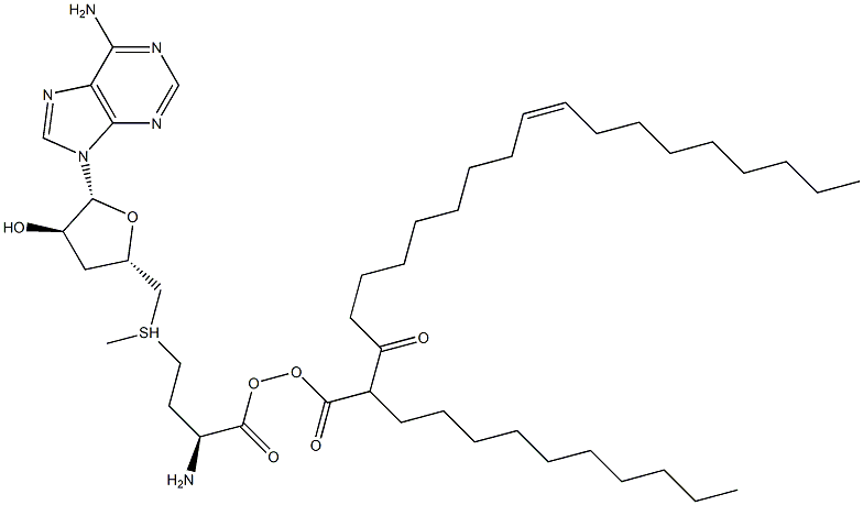 S-adenosylmethionine N-ole-1-oyltaurate Structure