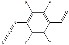p-azidotetrafluorobenzaldehyde Struktur