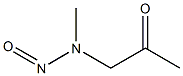 methyl-2-oxopropylnitrosamine Structure