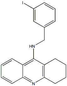 1,2,3,4-tetrahydro-N-(3-iodophenyl-methyl)-9-acridinamine