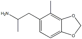  1-(4-methyl-1,3-benzodioxol-5-yl)-2-aminopropane