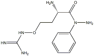canavanine phenylhydrazide 化学構造式