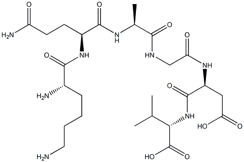 lysyl-glutaminyl-alanyl-glycyl-aspartyl-valine