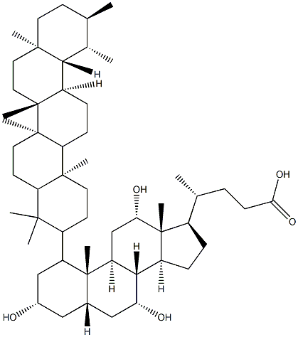 熊硫胆酸,,结构式