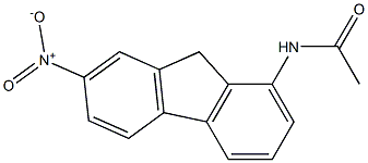 1-ACETAMIDO-7-NITROFLUORENE Structure