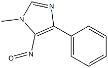 IMIDAZOLE,1-METHYL-4-PHENYL-5-NITROSO- Structure