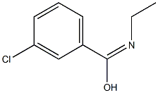 ETHYL3-CHLOROPHENYLFORMIMIDATE Struktur