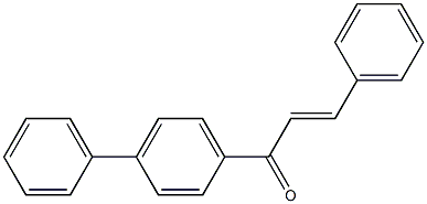 4′-フェニルカルコン 化学構造式
