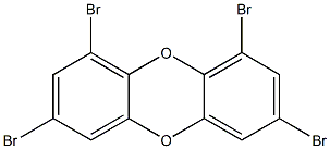 1,3,7,9-TETRABROMODIBENZO-PARA-DIOXIN 结构式