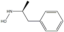 S(+)-N-HYDROXY-1-PHENYL-2-PROPANAMINE Struktur