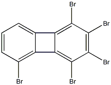PENTABROMOBIPHENYLENE 化学構造式