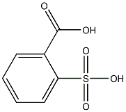 SULFOPHENYLCARBOXYLICACID Struktur
