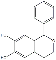 1-PHENYL-6,7-DIHYDROXY-ISOCHROMAN Structure