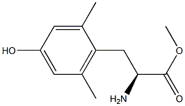 (S)-2,6-Dimethyltyrosine methyl ester Struktur