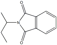 2-sec-Butyl-1,3-dioxo-2,3-dihydro-1H-isoindole- Structure