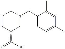 (3R)-1-(2,4-dimethylbenzyl)piperidine-3-carboxylic acid