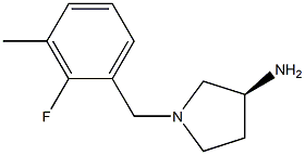 (3S)-1-(2-fluoro-3-methylbenzyl)pyrrolidin-3-amine