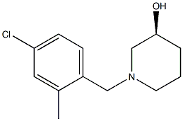 (3S)-1-(4-chloro-2-methylbenzyl)piperidin-3-ol