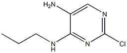 2-chloro-N4-propylpyrimidine-4,5-diamine Struktur