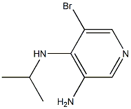 5-bromo-N4-(1-methylethyl)pyridine-3,4-diamine Structure