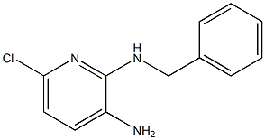 N2-benzyl-6-chloropyridine-2,3-diamine Structure