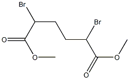 2,5-DIBROMOHEXANEDIOIC ACID DIMETHYL ESTER Structure