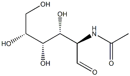N-ACETYL-D-GLYCOSAMINE Struktur