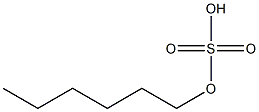 hexyl sulfate Structure