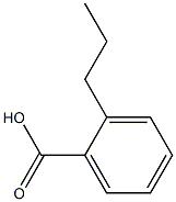 鄰丙苯甲酸, , 结构式