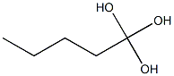原戊酸, , 结构式