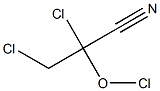 trichlorolactonitrile Struktur