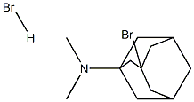 3-BROMO-N,N-DIMETHYLADAMANTAN-1-AMINE Hydrobromide Structure