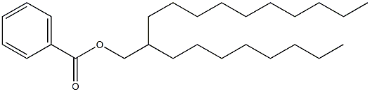 2-Octyldodecyl benzoate Structure
