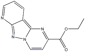 ETHYL PYRIDO[2'',3'':3,4]PYRAZOLO[1,5-A]PYRIMIDINE-2-CARBOXYLATE Struktur