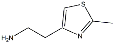 2-(2-METHYL-1,3-THIAZOL-4-YL)ETHANAMINE Structure