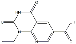1-ETHYL-2,4-DIOXO-1,2,3,4-TETRAHYDROPYRIDO[2,3-D]PYRIMIDINE-6-CARBOXYLIC ACID Struktur