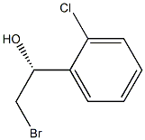 (1R)-2-BROMO-1-(2-CHLOROPHENYL)ETHANOL 化学構造式