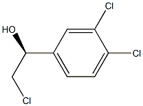 (1S)-2-CHLORO-1-(3,4-DICHLOROPHENYL)ETHANOL Struktur