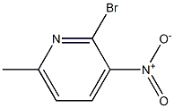 2-BROMO-3-NITRO-6-PICOLINE,98% Struktur