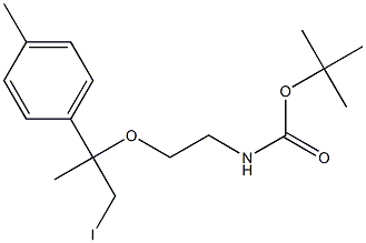 2-(2-BOC-AMINO)ETHOXY-1-IODO-2-(P-TOLYL)PROPANE
