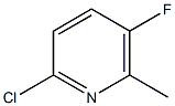 2-CHLORO-5-FLUORO-6-PICOLINE,98% Structure