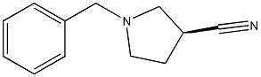 (S)-1-BENZYL-3-CYANOPYRROLIDINE Struktur