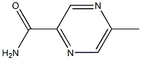 2-CARBAMOYL-5-METHYLPYRAZINE Struktur