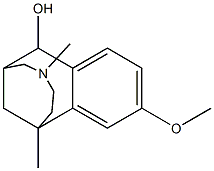1,4-DIMETHYL-10-METHOXY-2,3,4,5,6,7-HEXAHYDRO-1,6-METHANO-1H-4-BENZAZONIN-7-OL Structure