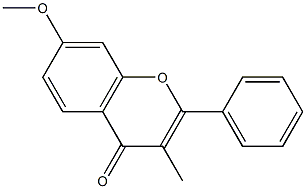 2-PHENYL-7-METHOXY-3-METHYL-CHROMONE