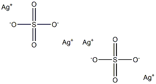 SILVER SULFATE - SULFURIC ACID - SOLUTION (6 % SILVER SULFATE) Structure