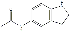 N-ACETYL-5-AMINOINDOLINE Structure