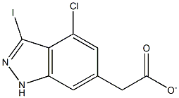 3-IODO-4-CHLOROINDAZOLE-6-METHYL CARBOXYLATE