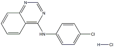  N4-(4-chlorophenyl)quinazolin-4-amine hydrochloride